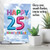 Inflated Messages - 25, Printed Milestone Anniversary Greeting Card - C9431MAG