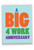 4 Years At Work, Extra Large Milestone Anniversary Greeting Card - J9456MAG