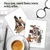 Animal Bands, Assorted Set Of 20 Printed Blank Notecards - AM9508OCB