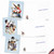 Menorah Animal Bands, Assorted Set Of Chanukah Notecards - AM9541HKG Menorah Animal Bands, Assorted Set Of Chanukah Notecards - AM9541HKG