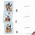 Menorah Animal Bands, Assorted Set Of Chanukah Notecards - AM9541HKG Menorah Animal Bands, Assorted Set Of Chanukah Notecards - AM9541HKG
