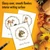 Thankful Critters, Assorted Set Of 20 Printed Thanksgiving Notecards - AM9548TGG