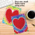 Tie-Dye Hearts, Assorted Set Of Blank Notecards - AM9162OCB
