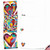 Colorful Hearts, Assorted Set Of Blank Notecards - AM9267OCB