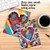 Colorful Hearts, Assorted Set Of Blank Notecards - AM9267OCB