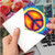 Tie-Dye Peace, Printed Thank You Greeting Card - C9163GTYG