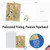 Botanical Sketchbook, Assorted Set Of 20 Printed Thank You Notecards - AM2819TYG