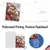 Red Truck Puppies, Assorted Set Of 36 Christmas Notecards - AM3375XSG