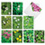 Blooming Clovers, Assorted Set Of St. Patrick's Day Notecards - AM10419SPG Blooming Clovers, Assorted Set Of St. Patrick's Day Notecards - AM10419SPG