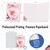 Pink Roses, Assorted Set Of 20 Printed Blank Thank You Notecards - AM10311TYB-B2x10