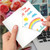 Love You Mommy - Rainbow, Printed Birthday Mother Greeting Card - C10309IBMG