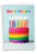 Bold Bright Cakes - Rainbow, Printed Birthday Greeting Card - C10346JBDG