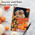 Pumpkin Puppies - Truck, Printed Thanksgiving Greeting Card - C10191BTGG