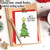 Fun Christmas Puns - Tree, Printed Christmas Greeting Card - C5079CXSG