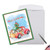 Red Pickup Puppies - Tree, Extra Large Christmas Greeting Card - J10190AXSG-US
