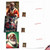 Happy Santa, Assorted Set Of 20 Printed Christmas Notecards - AM10133XSG-B2x10-ET