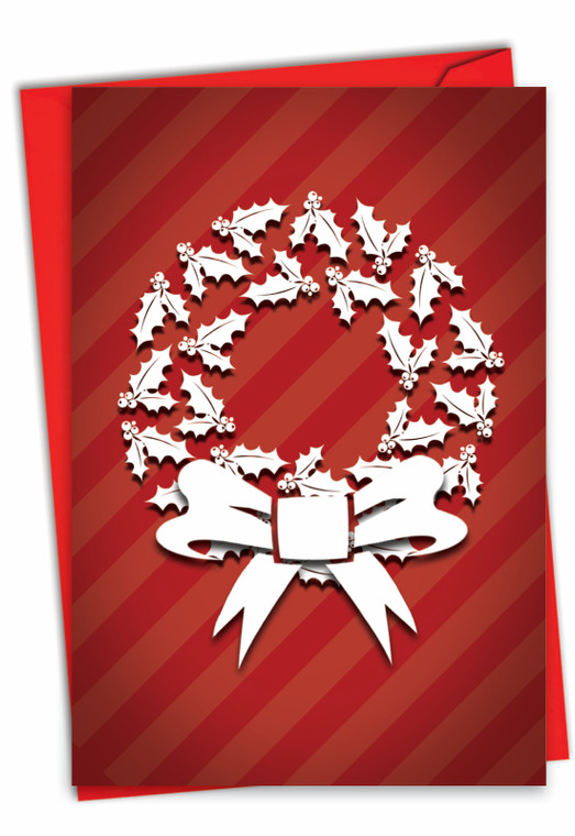 Holiday Dimensions, Printed Christmas Greeting Card - C6011GXS