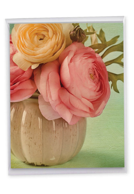 Full Blooms, Extra Large Get Well Greeting Card - J6553GGWG
