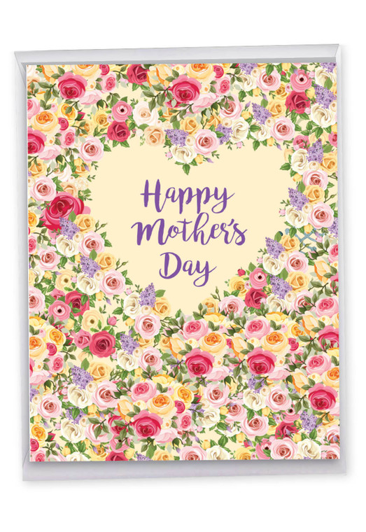 Heartfelt Wishes, Extra Large Mother's Day Greeting Card - J6578CMDG