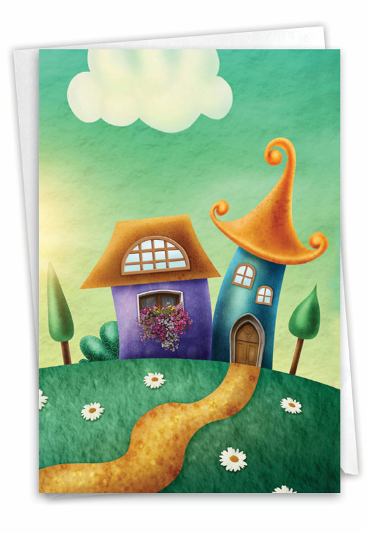 Fantasy Suites, Printed Congratulations Greeting Card - C6476ECGG