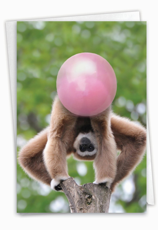 Balloon Animals, Printed Birthday Greeting Card - C6837ABDG