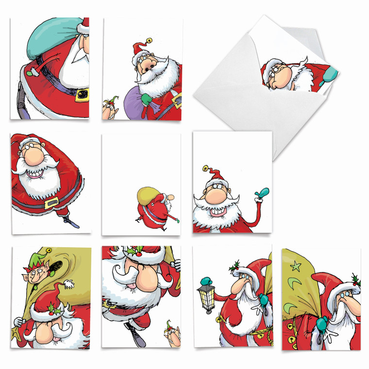 Santastic Season's Greetings Holiday Cards