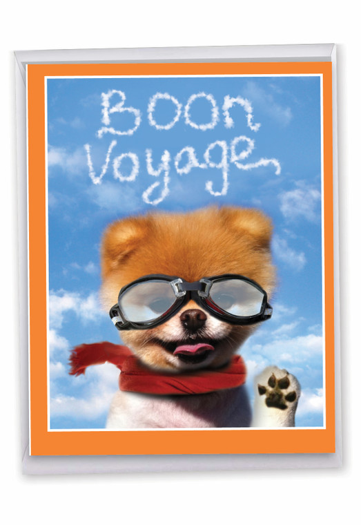 Boon Voyage, Jumbo Bon Voyage Greeting Card - J6873BVG-US