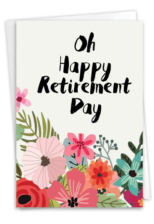 Optimisms, Printed Retirement Greeting Card - C6631GRTG