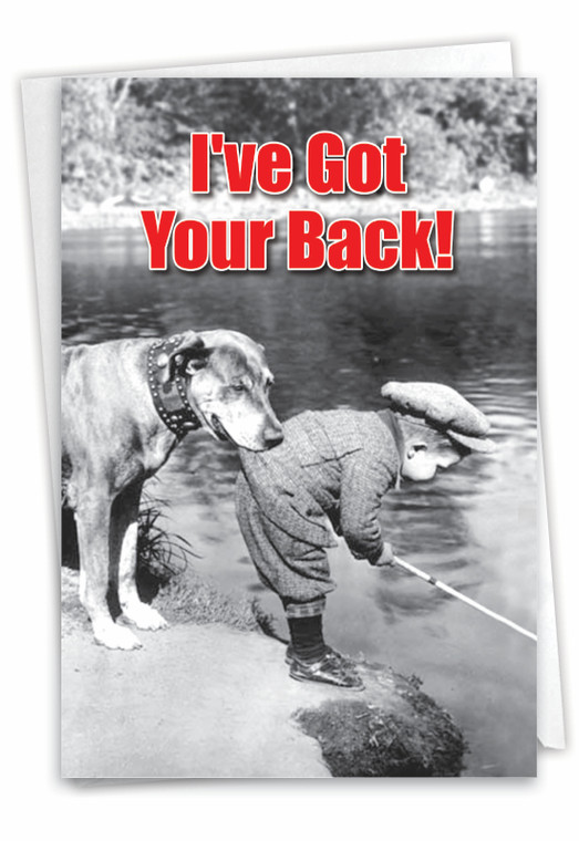 Got Your Back, Printed Friendship Greeting Card - C6342FRG