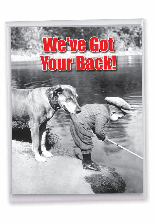 Got Your Back, Extra Large Friendship Greeting Card - J6342FRG-US