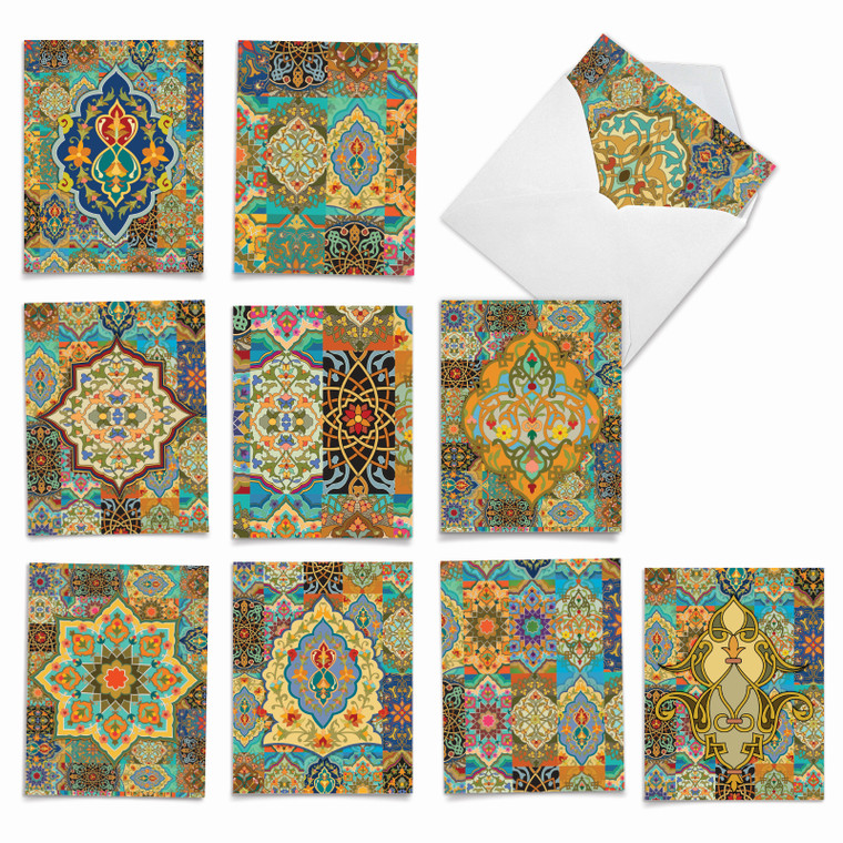 Arabian Signts, Assorted Set Of Blank Notecards - AM6588OCB