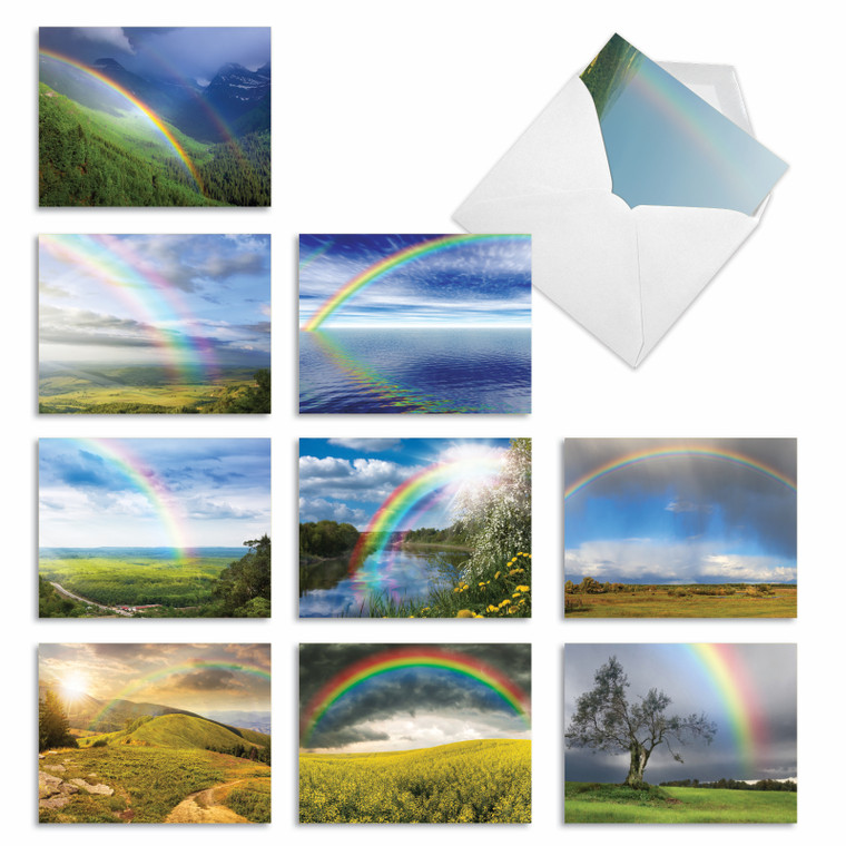 Rainbow Bright, Assorted Set Of Blank Notecards - AM4963OCB