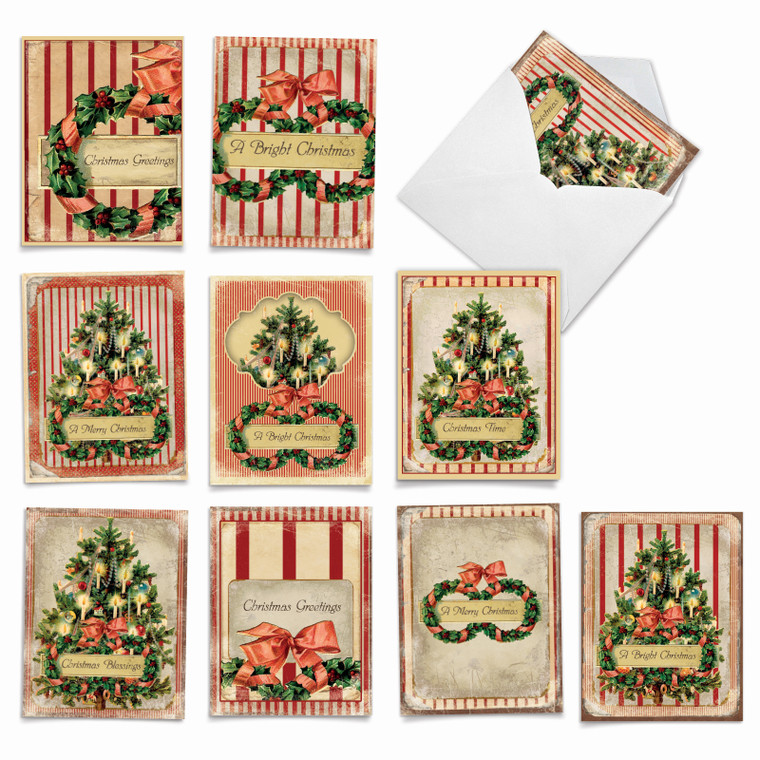 Holiday Memories, Assorted Set Of Christmas Notecards - AM1744XSG