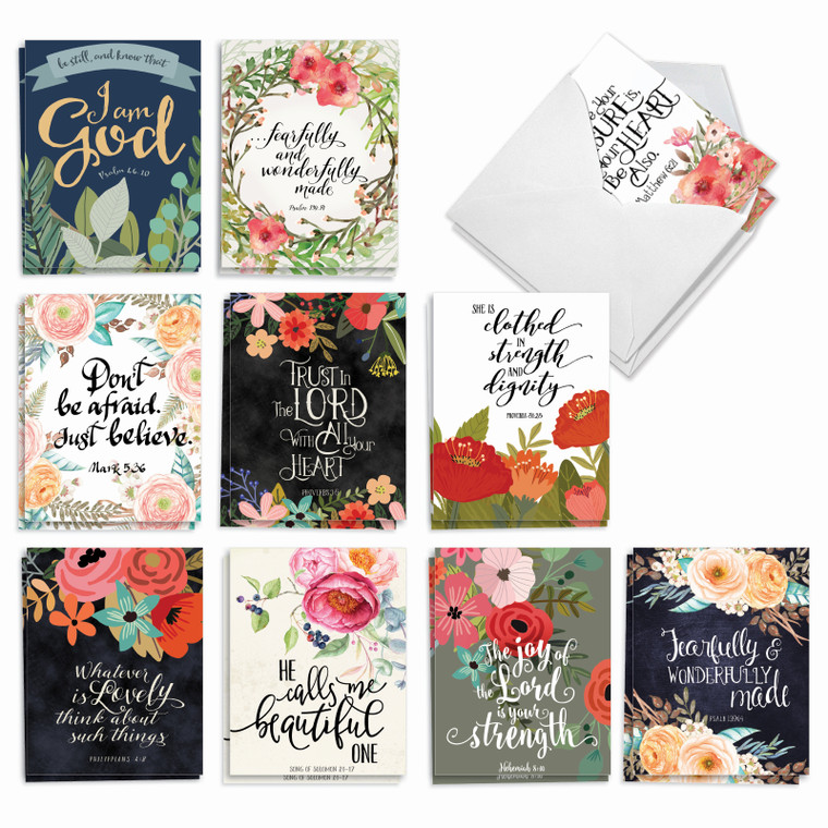 Praise Papers, Assorted Set Of Thank You Notecards - AM6635TYG