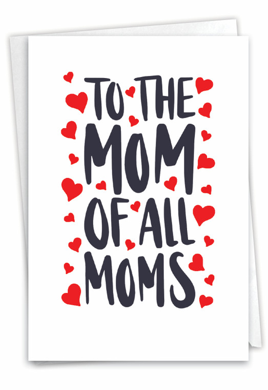 Amazing Mom - Of All, Printed Thank You Greeting Card - C10351CTYG