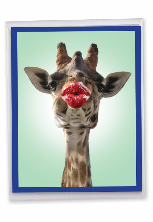 Wild Kisses, Extra Large Birthday Greeting Card - J9280ABDG-US