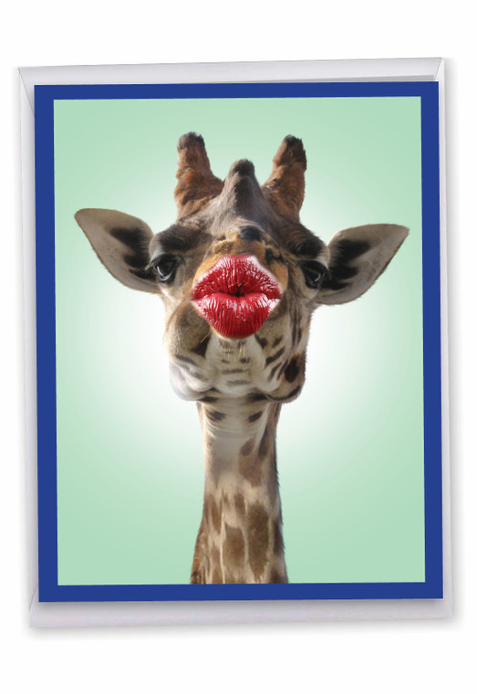 Wild Kisses, Extra Large Birthday Greeting Card - J9280ABDG-US
