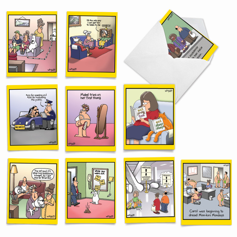 Wild For Whyatt, Assorted Set Of Thank You Notecards - AM6463TYG