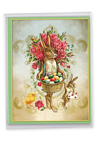 1958 USA vintage】Easter bunny クッキージャー（Avid Vintage