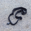 Black Single Point Bungee Rifle Sling