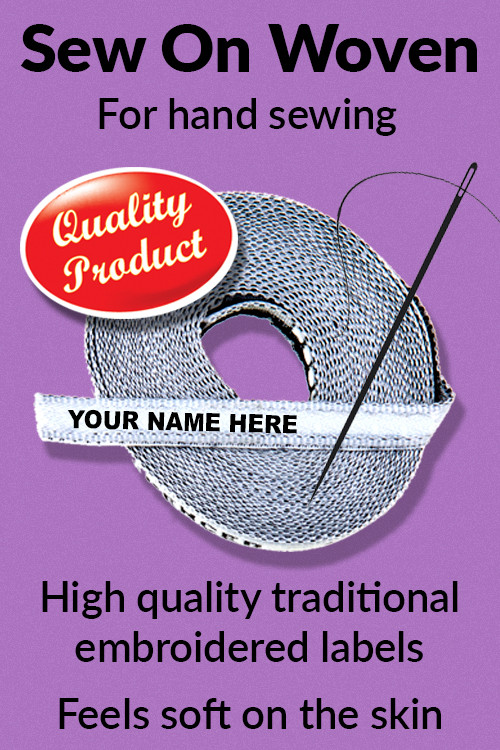 Page `4` - Customer reviews of `Wide Woven Sewing Labels`.