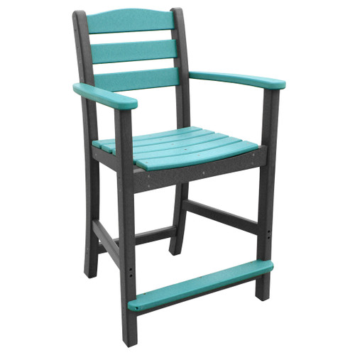 tall outdoor chairs with arms