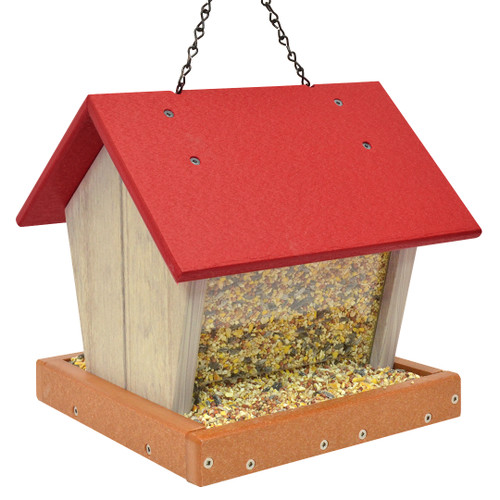 Woodlink Wood Hanging Hopper Bird Feeder & Reviews