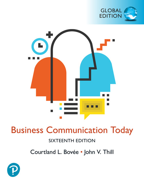9781292752891::Business Communication Today, Global Edition ,16th edition