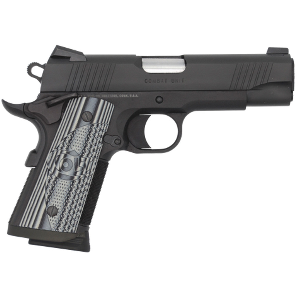 Colt 1911 CCU Concealed Carry Officers Pistol 9mm 4.25 in. Anodize