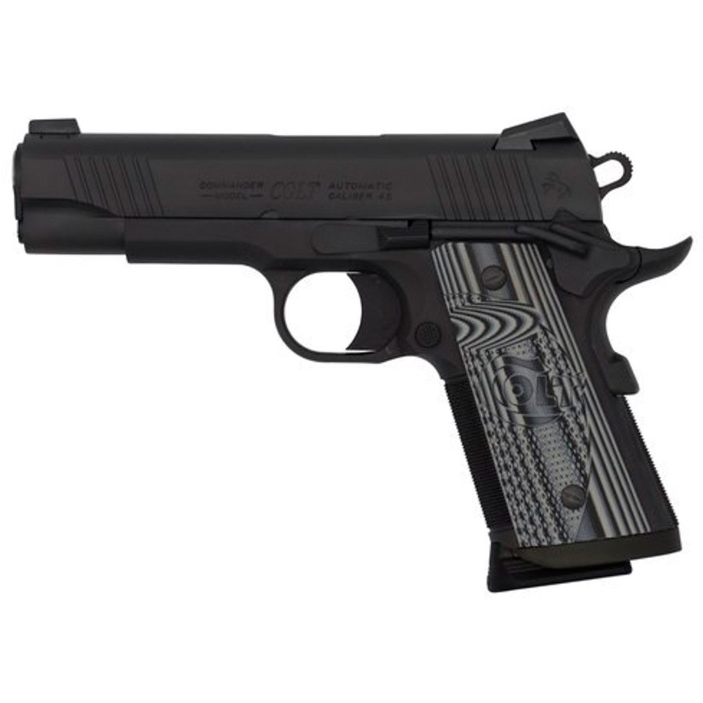 Colt 1911 CCU Concealed Carry Officers Pistol 9mm 4.25 in. Anodize