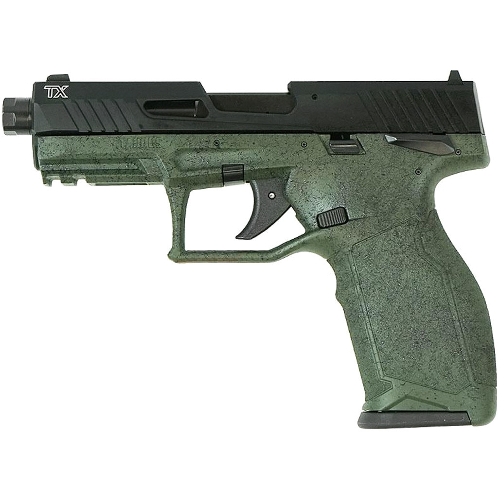 Taurus 2TX 22 Pistol 22 LR. 4.6 in. ODG Splatter/Black 16 rd. & 22