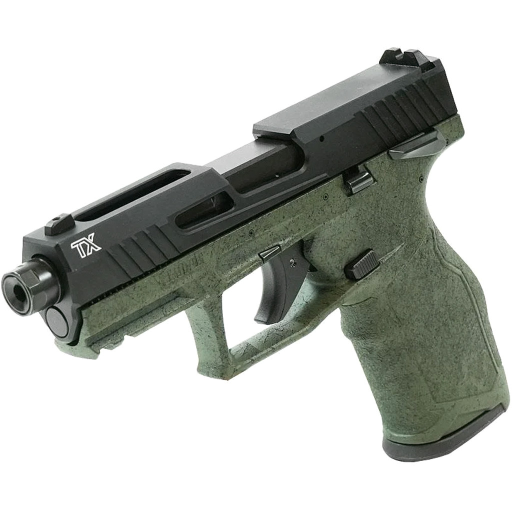 Taurus 2TX 22 Pistol 22 LR. 4.6 in. ODG Splatter/Black 16 rd. & 22