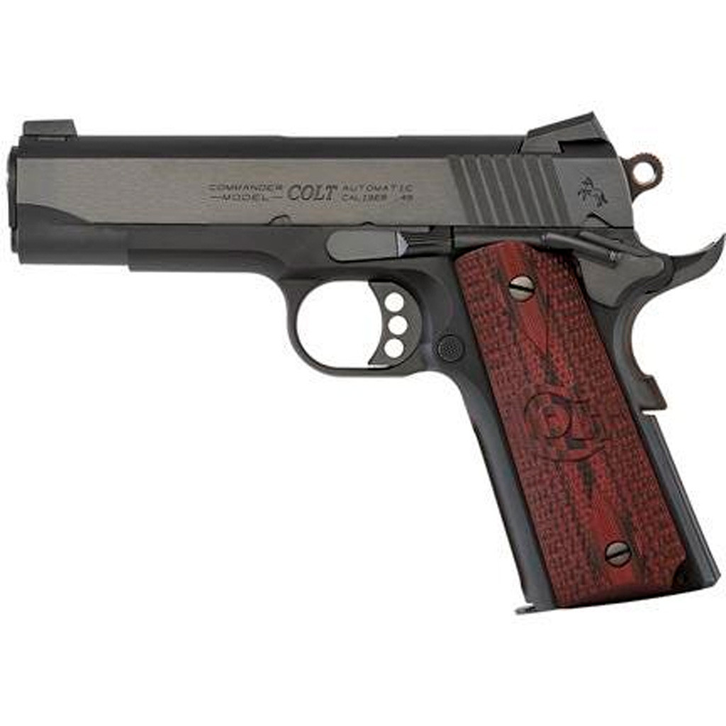とも Colt 1911 Lightweight Commander Pistol 9mm 4.25 in. Anodize