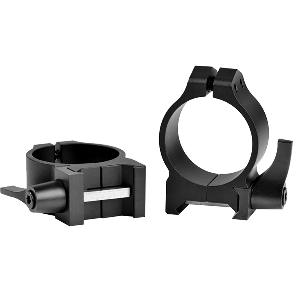Warne Maxima Vertical Quick Detach Scope Rings Matte Black 30mm